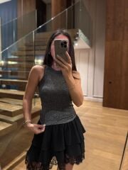 İv 26067 Gümüş Simli Atlet