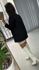 Foo Siyah Blazer Ceket