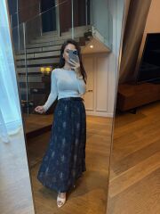 Km 4975 Laci Baskılı Etek