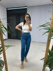 Gk Yün Efektli Zr Model Mavi Pantolon