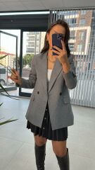 Anthracite Tweed Jacket