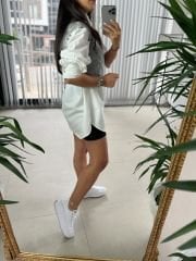 Zr Gri Taşlı Süveter