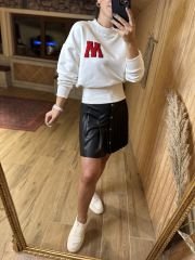 Beyaz m sweat