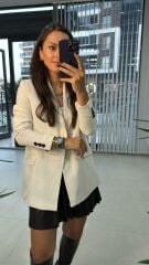 White Tweed Jacket