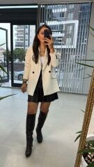 White Tweed Jacket