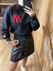 Siyah M sweat