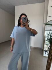 Mz 23097 Orj. Marka Modal Bebe Mavi Takım