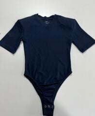 Km 4623 Vatkalı V Yaka Laci Body Suit