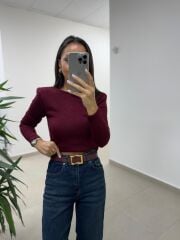 Spt 1071 Dökümlü Yeşil Tint Pantolon