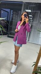 Purple Tüvit Ceket