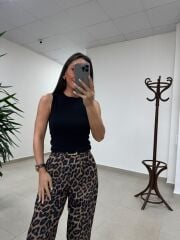 İv 24101 Siyah Çift Katlı Bisiklet Yaka Atlet