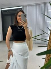 J.Sandr Siyah Crop