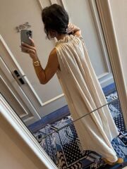 My 3807 Taş Krinkıl  Elbise