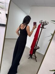 Bt 1009 Siyah Çilek Kumaş 3lü Troklu Takım