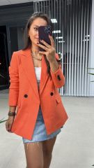 Orange Tweed Jacket