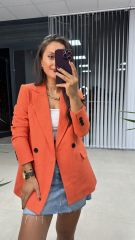 Orange Tweed Jacket