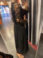 tıg orgu siyah triko