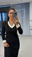 Yumoş Biyeli Kalem Elbise