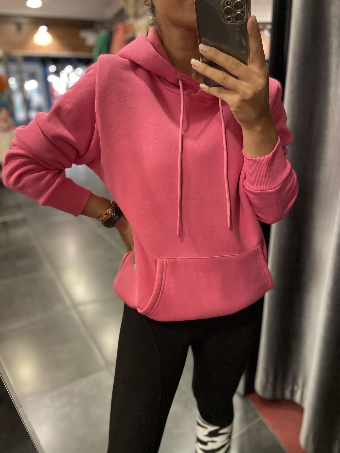 Zr three thread pink sweat