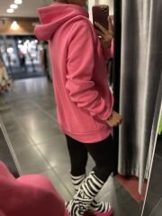 Zr three thread pink sweat
