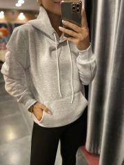 Zr Üç iplik gri sweat