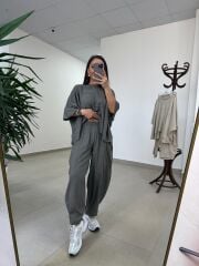 Fp 51249 Pamuk Keten Bohem Haki Takım