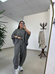 Fp 51249 Pamuk Keten Bohem Haki Takım