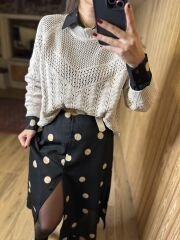 Orj marka taş örgü kazak