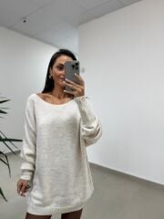 Mz 22749 Ekru Triko Kazak