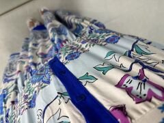 My 3043 Saks biye geçişli bohem elbise