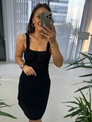 Moroccan Black Dress