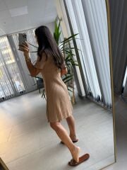 Sv 024314 Vizon Triko Elbise