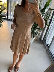 Sv 024314 Vizon Triko Elbise