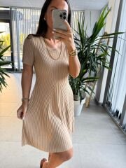 Sv 024314 Vizon Triko Elbise