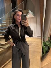 La 5628 Bel Büzgülü Tensel A. Kahve Takım