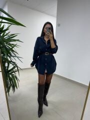 Ms 79377 Laci Oversize Gömlek