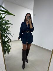 Ms 79377 Laci Oversize Gömlek