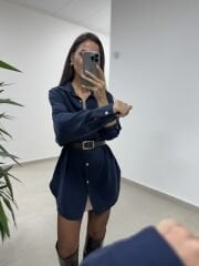 Ms 79377 Laci Oversize Gömlek