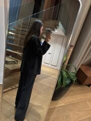 La 5628 Bel Büzgülü Tensel Siyah Takım