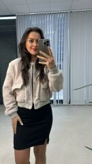 Art. Buklet Bomber Mink Coat