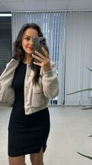 Art. Buklet Bomber Mink Coat