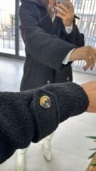 Buklet Siyah Kaban/Mont