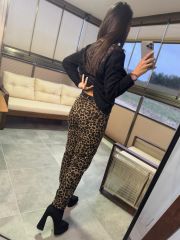 Wo Kahve Leopar Pantolon