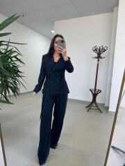 Art 4011 Laci Bel Kuşaklı Ceket Takım