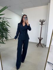 Art 4011 Laci Bel Kuşaklı Ceket Takım