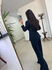 Art 4011 Laci Bel Kuşaklı Ceket Takım