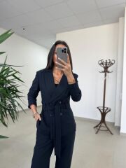 Art 4011 Laci Bel Kuşaklı Ceket Takım