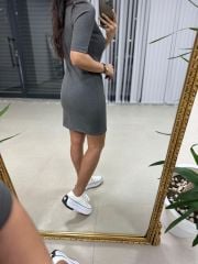 Ms Basic Gri Çelik Elbise