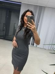 Ms Basic Gri Çelik Elbise