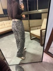 Zr Eskitme Leopar Pantolon